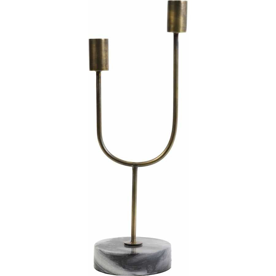 Foa Design Florike Şamdan-Mermer Altlı