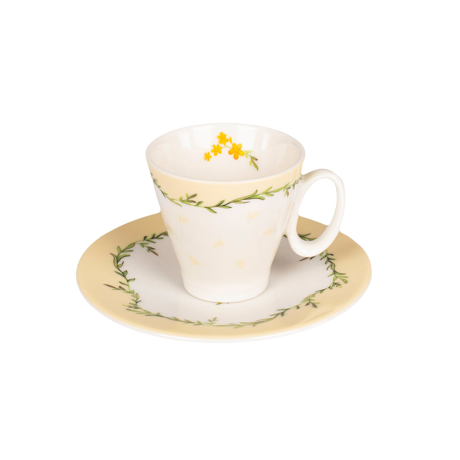 Ginkgo Yellow Kahve Fincan
