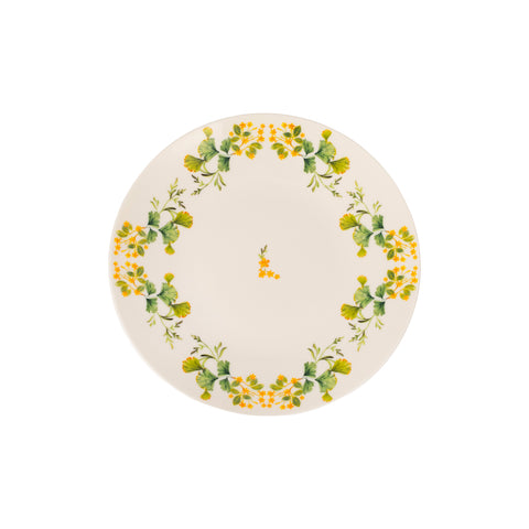 Ginkgo Yellow 25cm Servis Tabağı