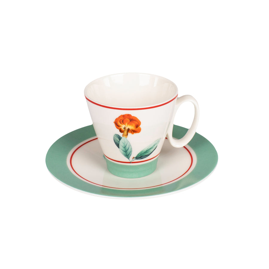 Ginkgo Turquoise Kahve Fincanı